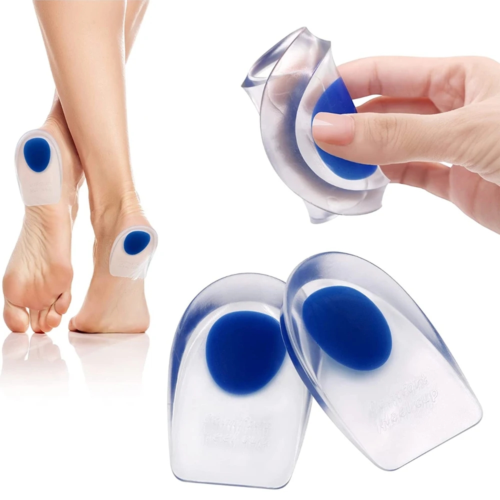 Heel Liner Grip - 1 Pair EU40-44 gel insole silicone