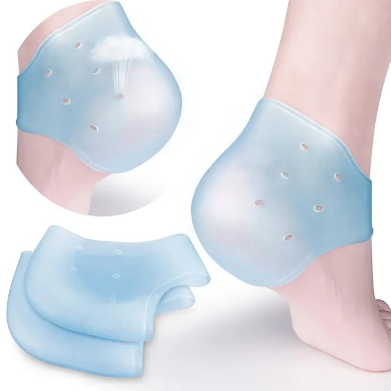 2PCS Silicone Gel Heel Cups Cu - огляд і ціна Heel Liner Grip