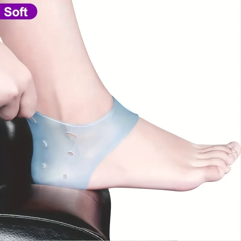2PCS Silicone Gel Heel Cups Cu - огляд і ціна Heel Liner Grip