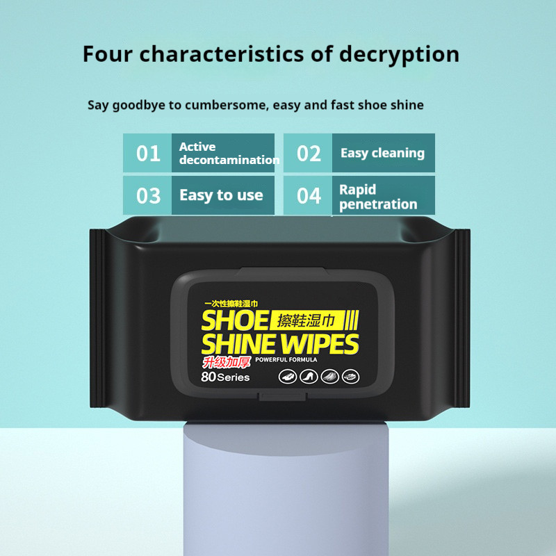 New Disposable Shoe Clean Wipe - огляд і ціна Sneaker Care White