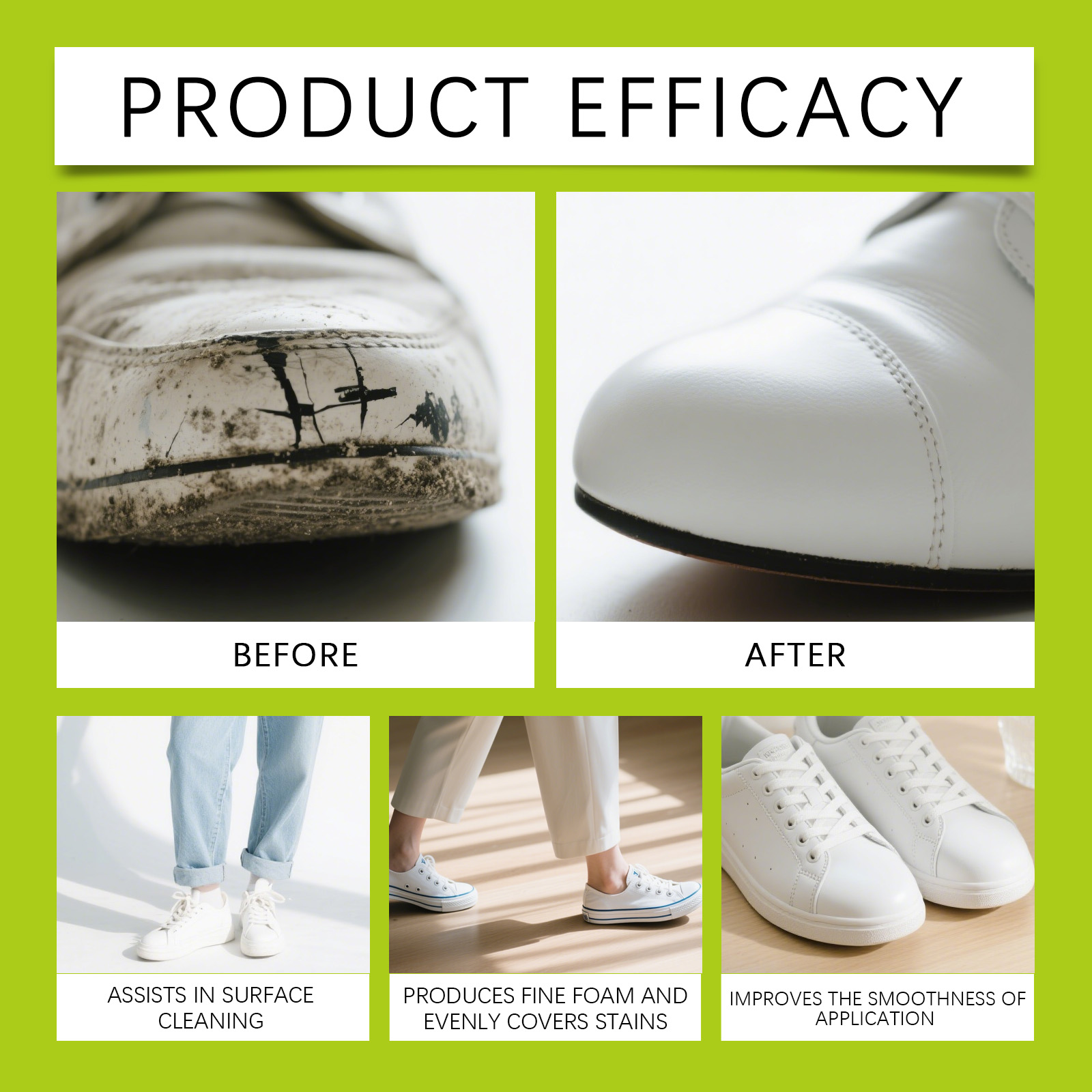 White Shoe Cleaner Sneaker Cle - огляд і ціна Sneaker Care Accessories