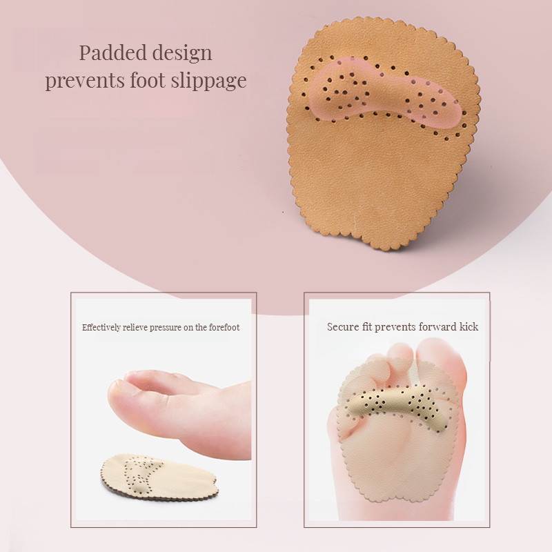 Cowhide Leather Forefoot Pad S - огляд і ціна Heel Liner Grip